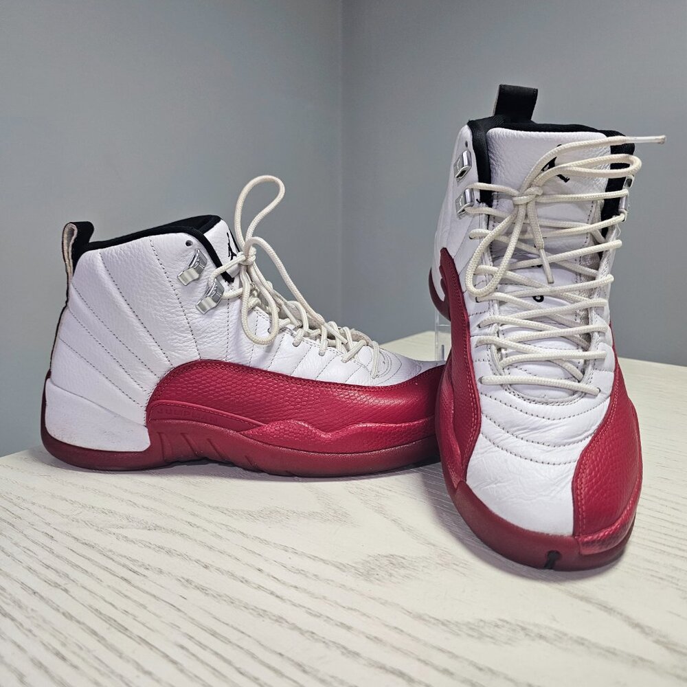Nike Air Jordan 12 Retro Mid “Cherry” 2023 Men’s Size 10.5 (CT8013-116) No Box